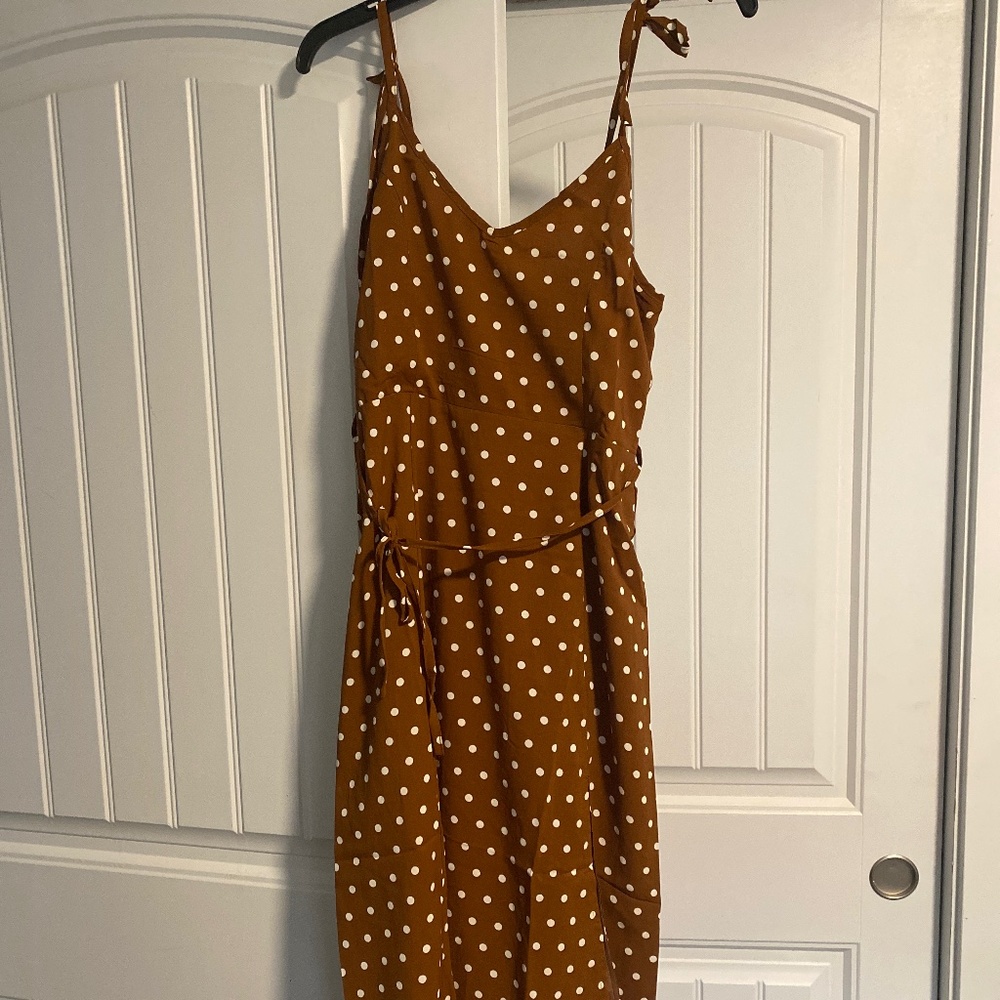 Kittenish love letters midi dress